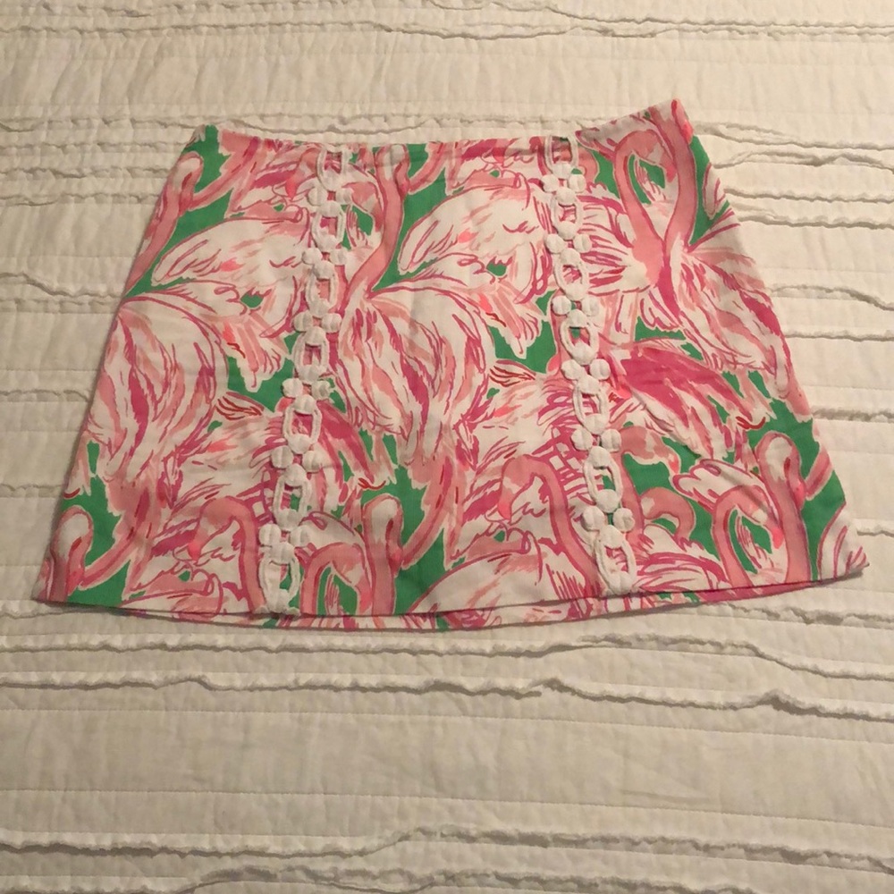 Lilly Pulitzer Flamingo 🦩 Skort Sz. 4